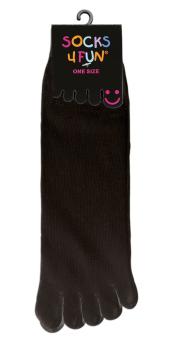 2 Paar TippTexx 24 Einzel-Zehen-Socken